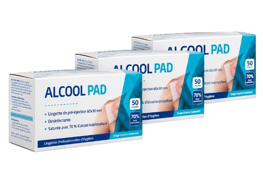 3 ALCOOL PAD