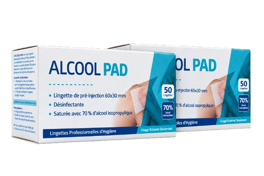 2 ALCOOL PAD